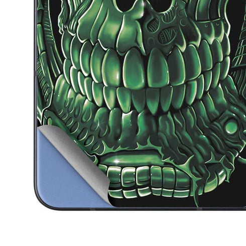 Liquid Blue Terminator Dragon Galaxy Z Fold5 5G Skin